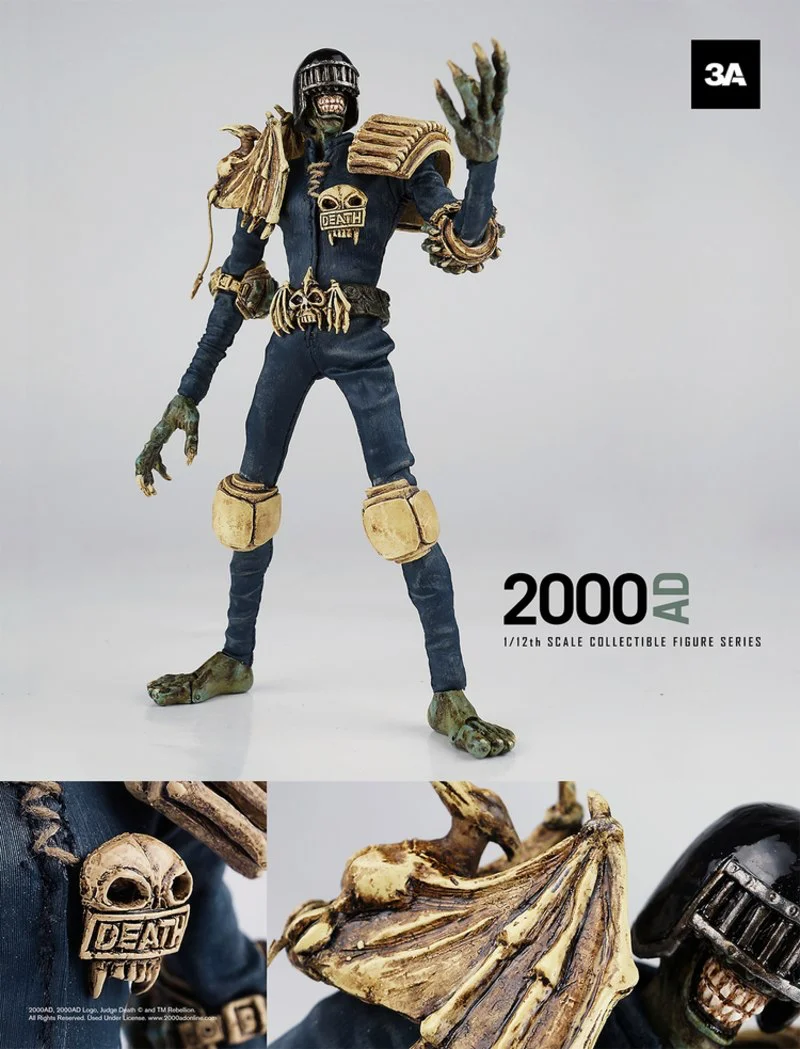 ThreeA 2000 AD судье смерти 1:12 Масштаб экшн фигура|Игровые фигурки и трансформеры| |