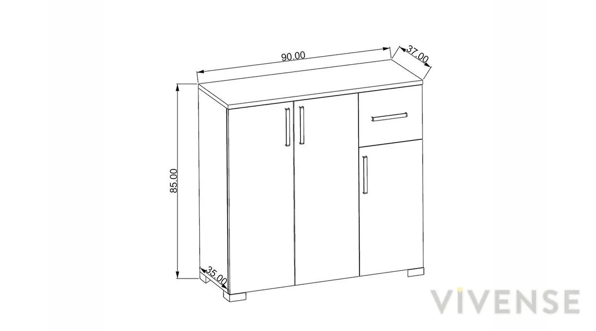 

Hermes Multi Purpose Cabinet