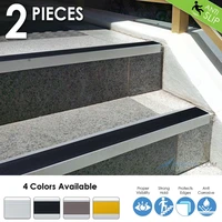 arrowzoom anti slip strips anodized aluminum stair nosing rubber nose stair treads kk1180