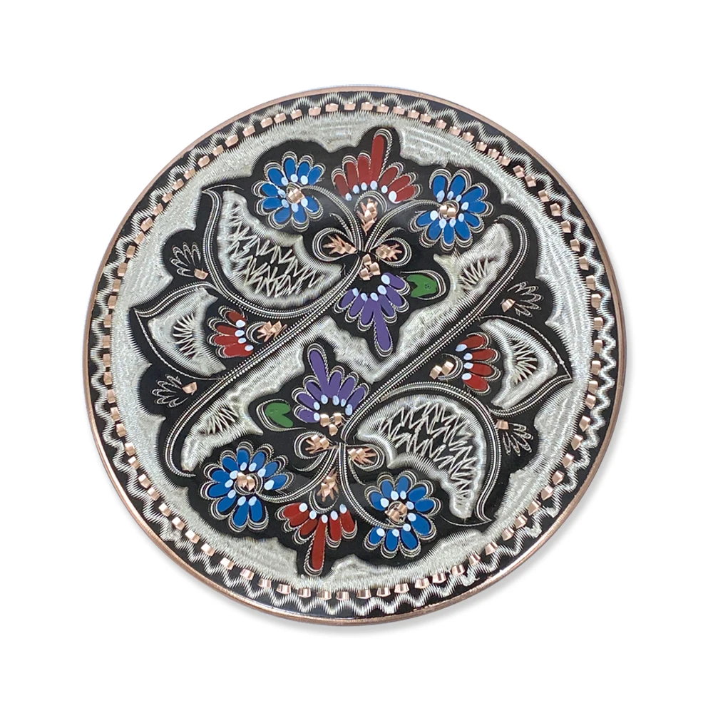 Медный настенный декор японский мотив