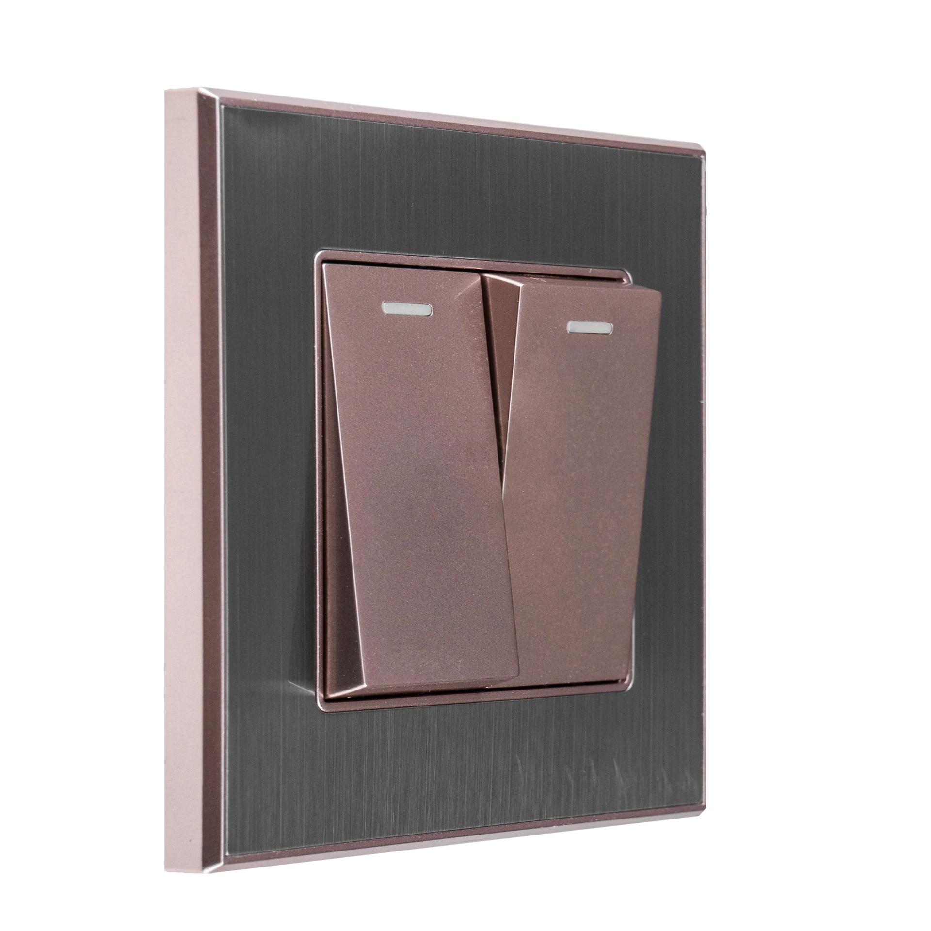 Дизайнерские розетки и выключатели MN Electrical Group|серия Сталь |