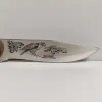 Нож охотничий "ОРЕЛ", с ножнами из натуральной кожи. Кизляр.#4