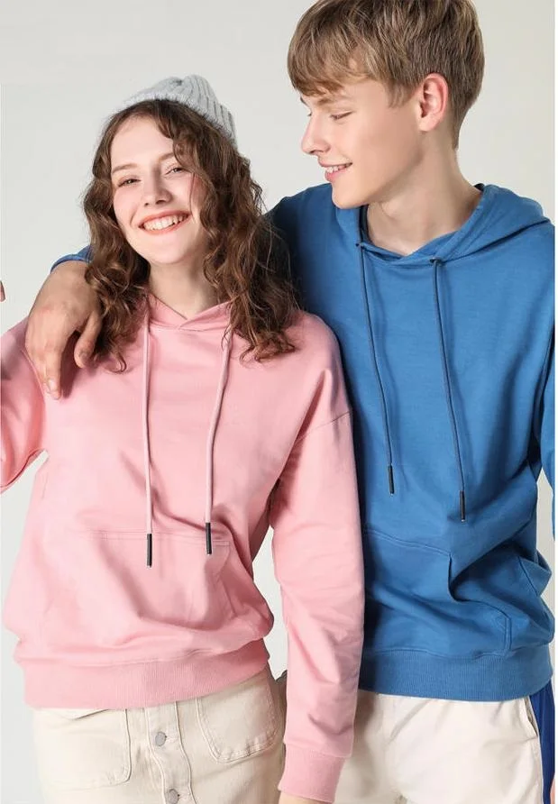 Мягкая Спортивная Толстовка Obrix в стиле унисекс двойные карманы с капюшоном и