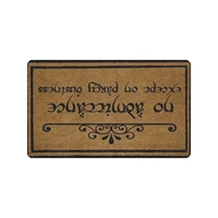 funny door mat non slip back rubber no admittance except on party business welcome mat outdoor