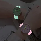 Модные Простые Серебристые часы для женщин и девушек, часы с силиконовым ремешком, женские кварцевые часы, relogio feminino