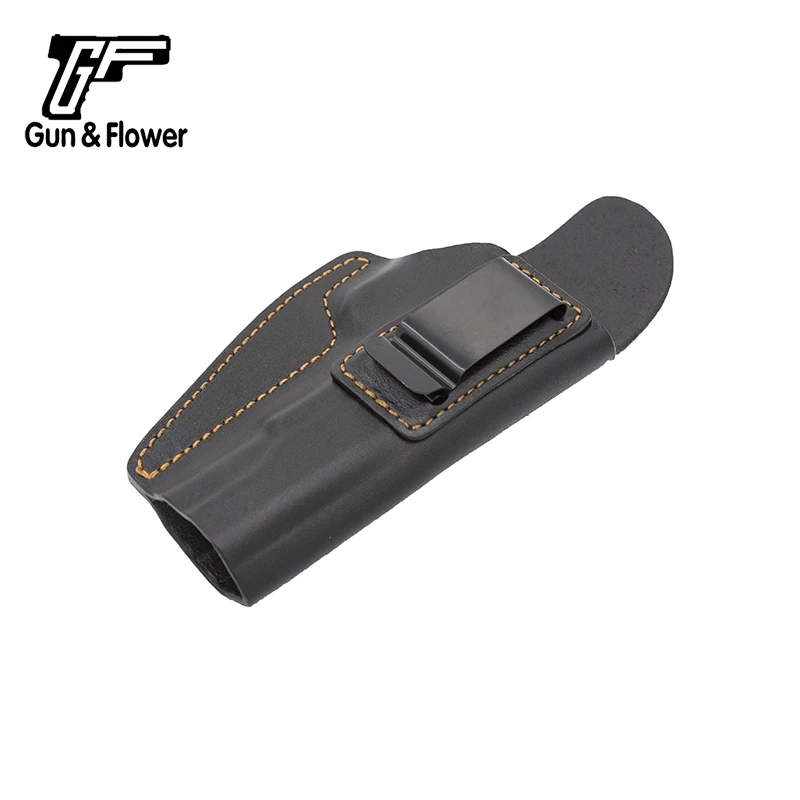 Gunflower IWB блинница правая рука черный Италия полностью зернистая кожа кобура для пистолета Кольт 1911 аксессуары для пистолета