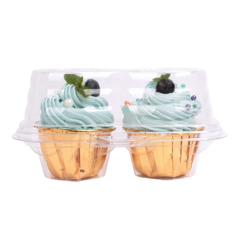 

20pcs Clear Plastic Cupcake Cake Case Muffin Pod Dome Holder Box kitchen accessories