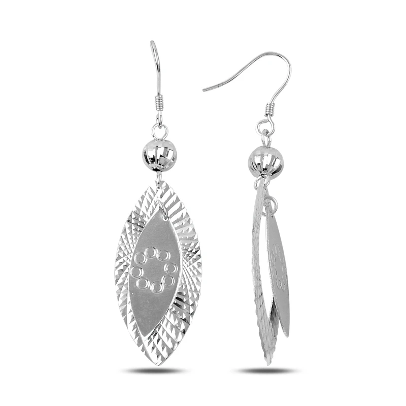 

Silver 925 Sterling Taşssız Dangle Earrings