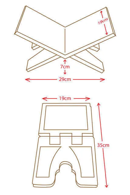 

Adjustable Prayer Quran Holder Stand Ramadan Gift Rihal Rehal Wooden Carved Gift Quran Priest