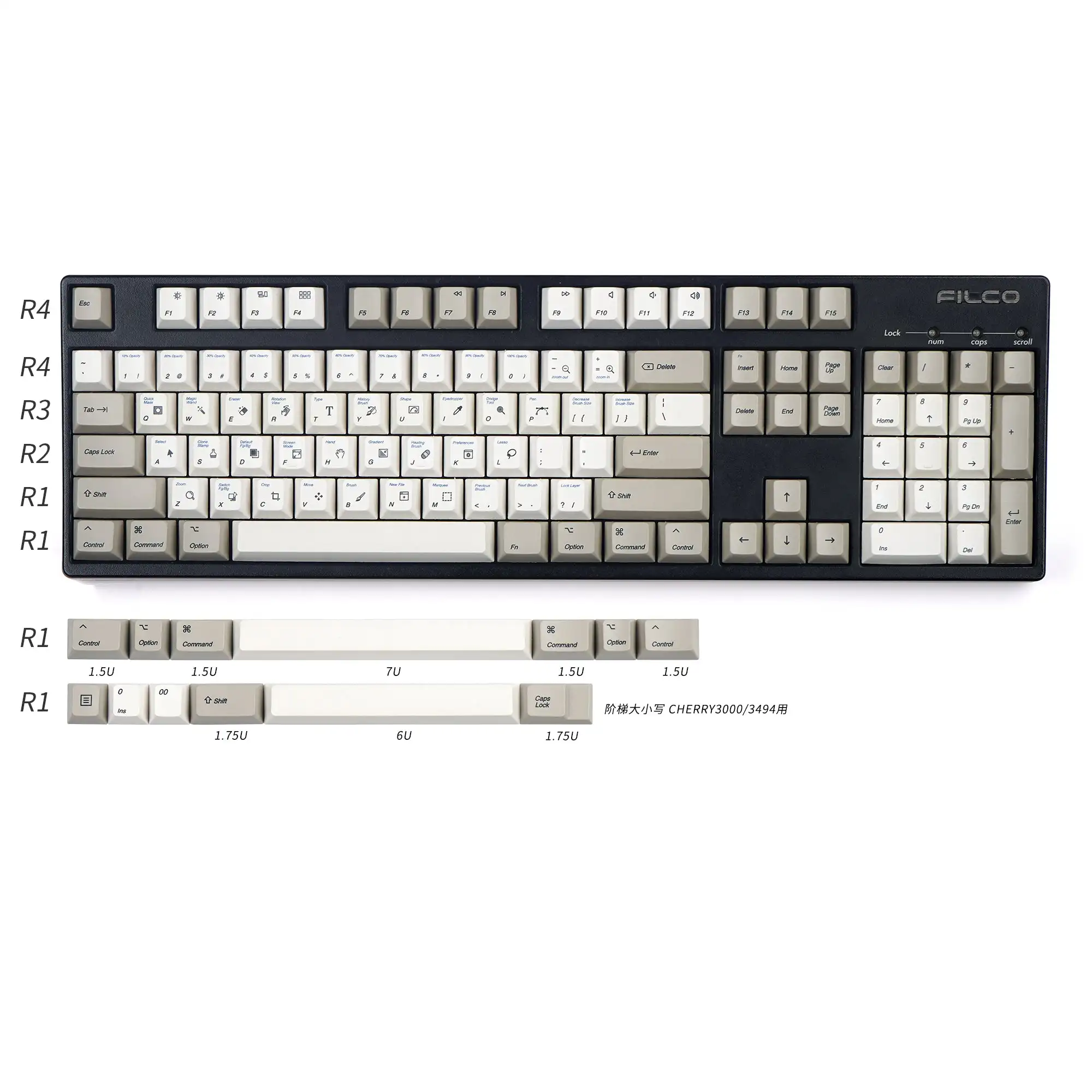EPBT EnjoyPBT PC Mac колпачки для механических клавиш MX под заказ | Компьютеры и офис