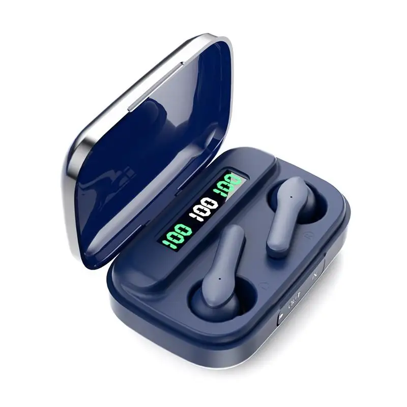 저렴한 50pcs 209 TWS 블루투스 이어폰 무선 헤드폰 스테레오 V5.1 터치 컨트롤 보조베터리 Led 디스플레이 헤드셋