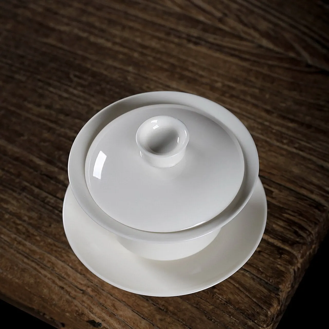 Большой белый чай Gongfu фарфор Gaiwan 200 мл 6 76 унций | Дом и сад