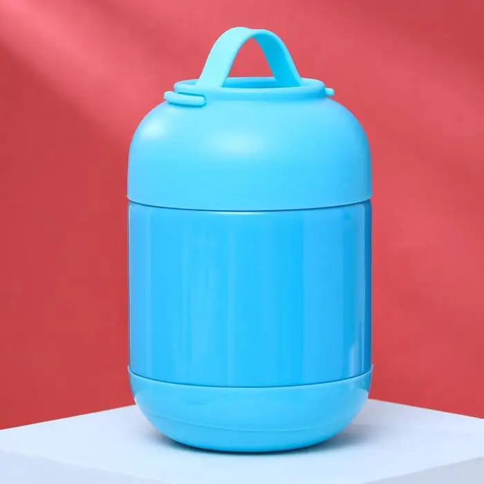 Термос для еды 'Кемби' 500 мл сохраняет тепло 8 ч голубой 11х16.5 см | Дом и сад