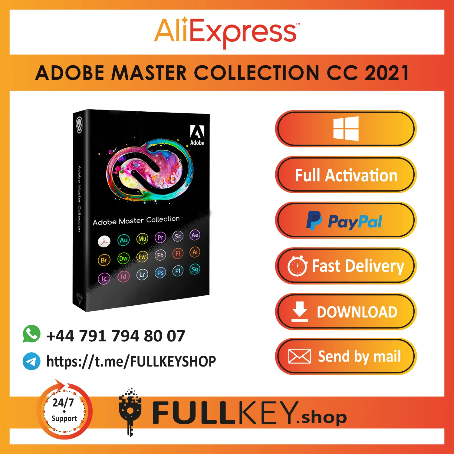 

{ Adobe Master Collection All Apps 2021 For Windows pre-Activated Fast deliveryLifetime Activation}