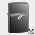 Зажигалка Zippo 21088 застежка-молния Zippo (Black Ice) (оригинал, США), настоящая зажигалка зиппо