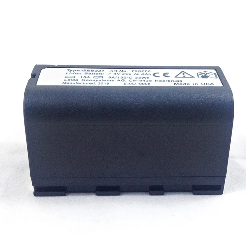 Новое высокое качество GEB221 батарея для Электронный тахеометр Leica TS02 TS06 TS09 TPS1200 батарея