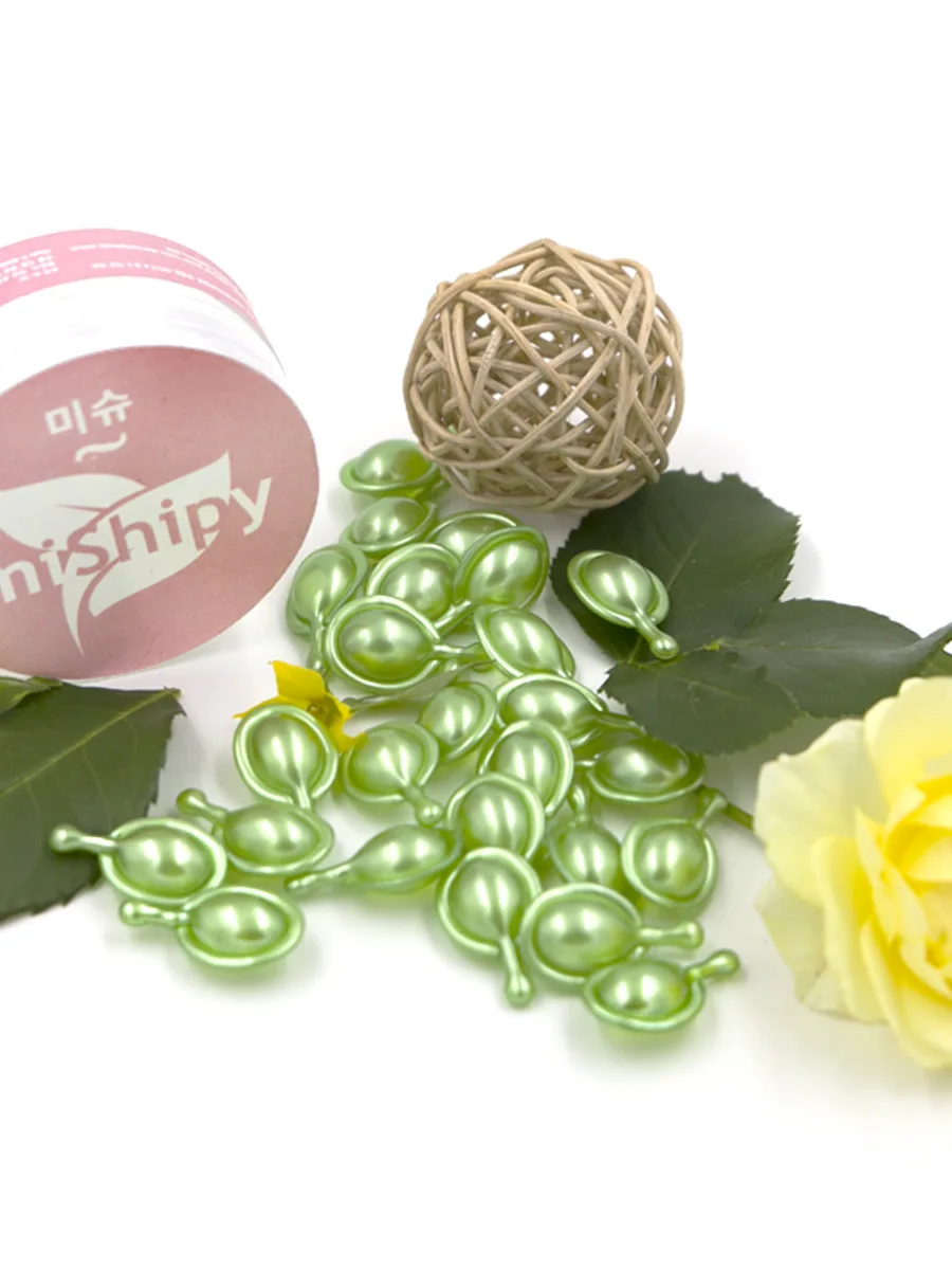 Корейская сыворотка в капсулах miShipy Care Hair F9 EGF экстракты грейпфрута лотоса масло