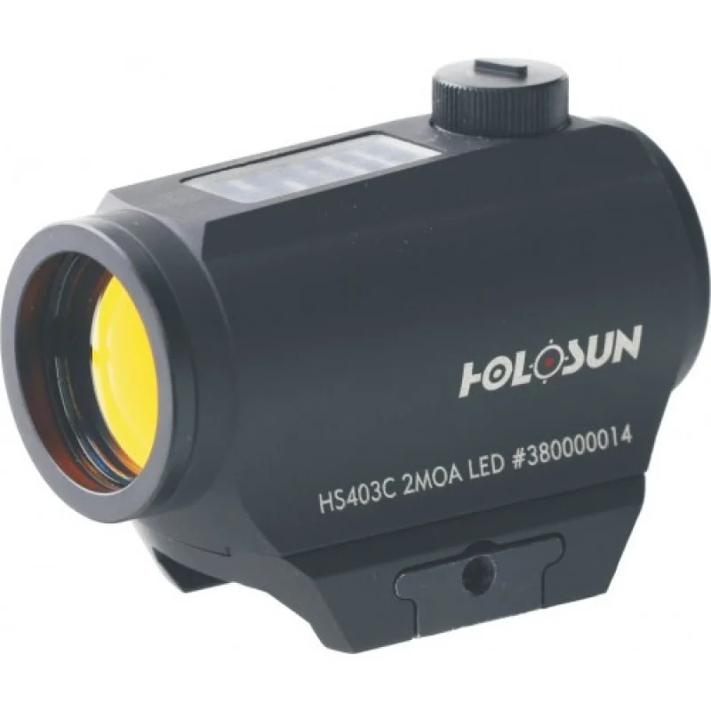 Прицел коллиматорный Holosun Micro Weaver (HS403C) солнечная батарея батарейный лоток -