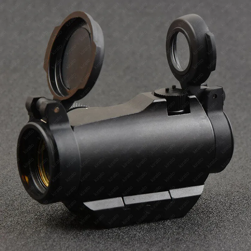 Тактический Микро Мини 1x красный точечный прицел 20 мм Пикатинни Крепление