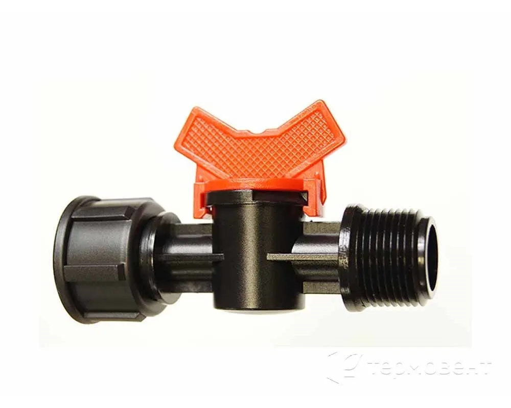 Набор для врезки в бочку 1 3/4 с фильтром Комплект орошения капельный полив. Фильтр