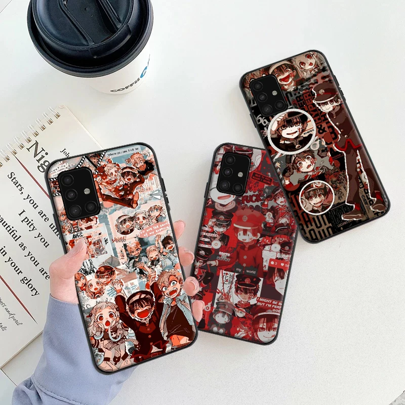 

Toilet-bound Hanako-kun Phone Case For Samsung Galaxy A51 A71 A52 A72 4G 5G Back Cover Carcasa Funda