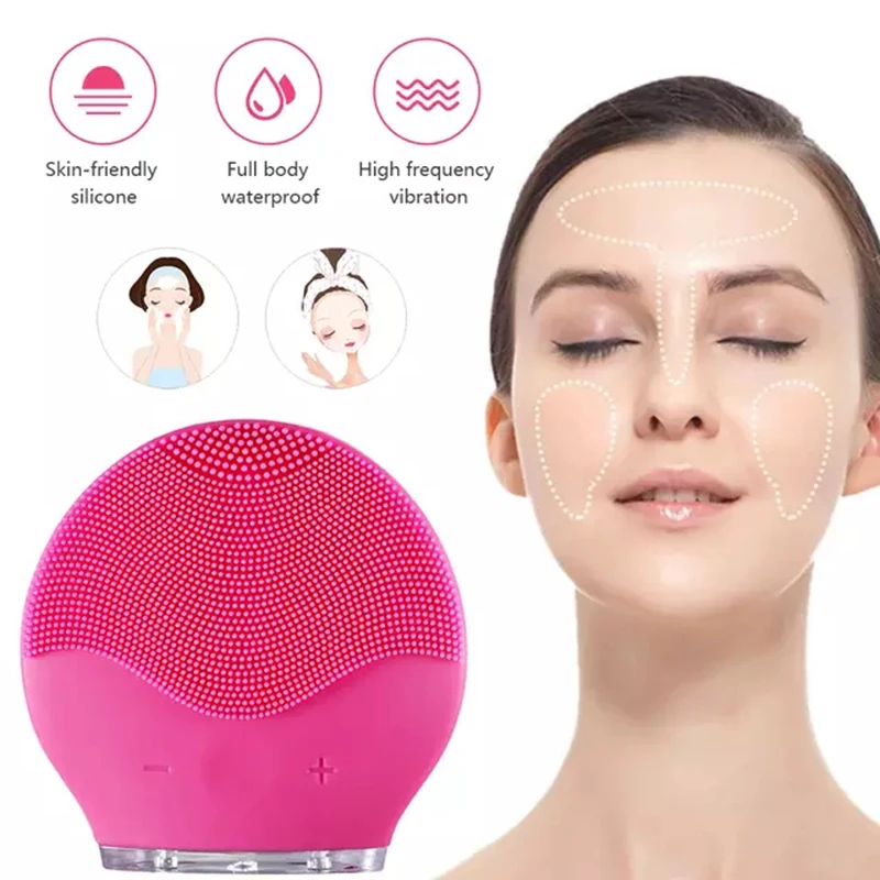 Виброочищающая щетка для лица Foreoing ультразвуковая Очищающая Массажная