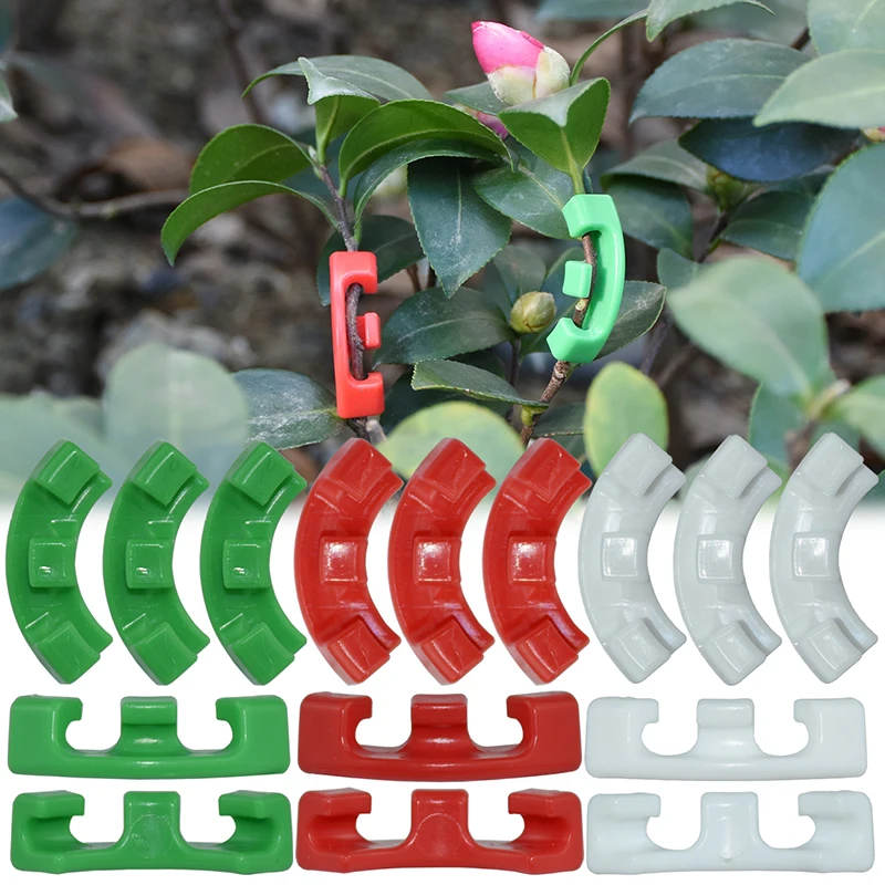 

20pcs 90 Degree Plant Branches Bender Training Growth Manipulation For Plants Clips Bending Curved Plant Holder Clamps Branch