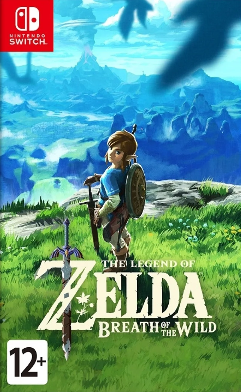 zelda breath of the wild switch игра б\у