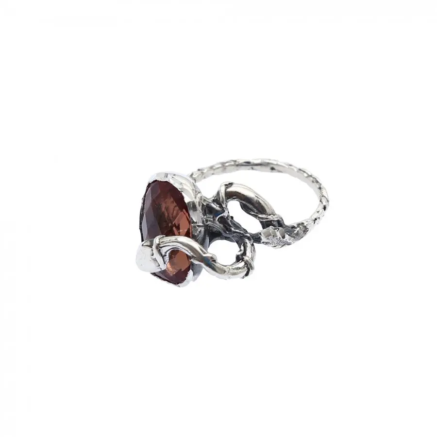 

Handmade Unique Color Change English Zultanite Diaspore 925 Sterling Silver Free Resize Ring