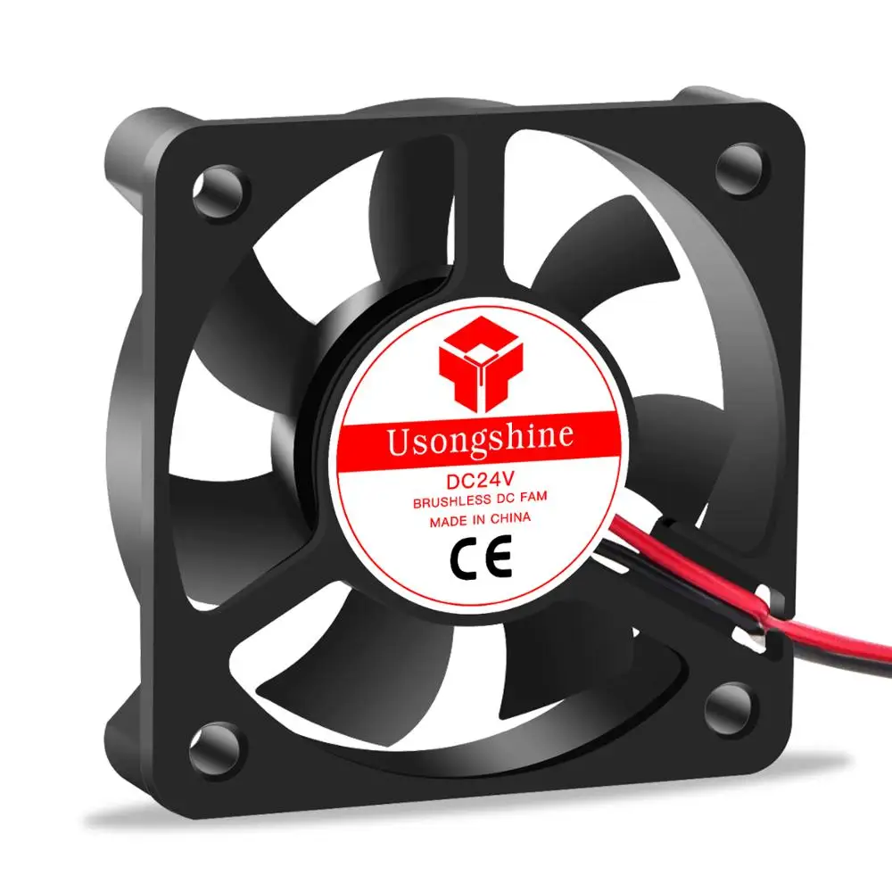 5010 DC5V/12V/24V 3D принтер турбинный вентилятор 3d Часть 50 мм (50*50*10 мм) 2Pin Бесщеточный