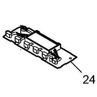 Panasonic ADR40K160 плата (P.C.Board A assy) управления для хлебопечи SD-257 |