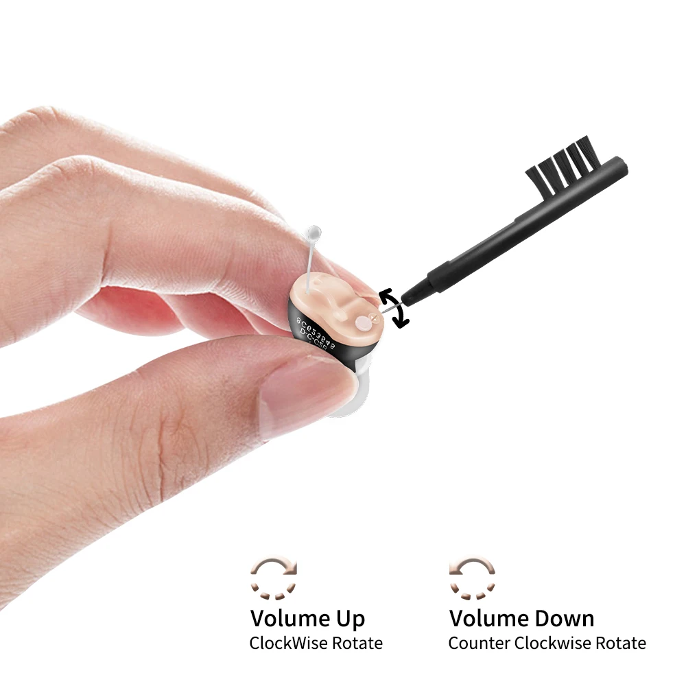 Мини слуховой аппарат B01Super усилитель слухового аппарата с регулируемым тоном