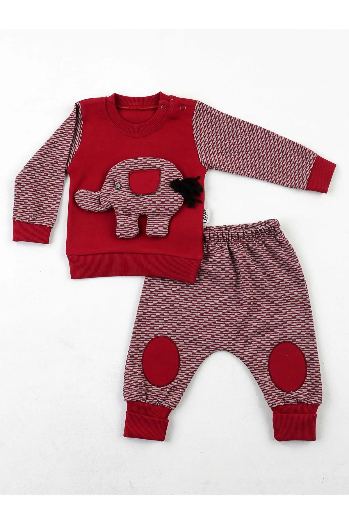 Темно бордовый костюм для маленьких мальчиков| |