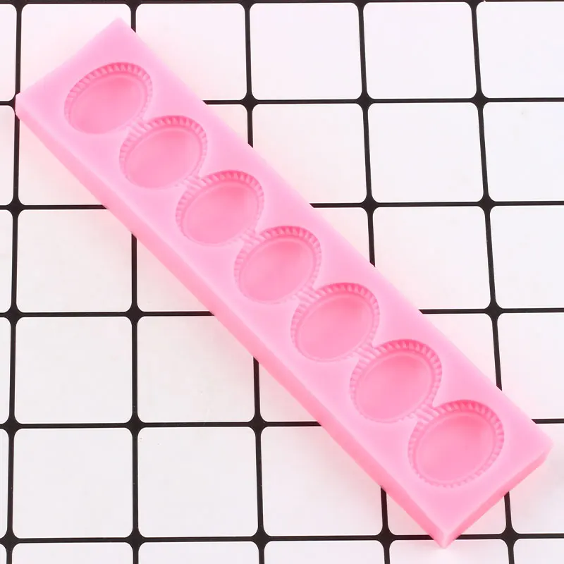 Жемчужные бусы торт границы силиконовые формы для приготовления конфет глины