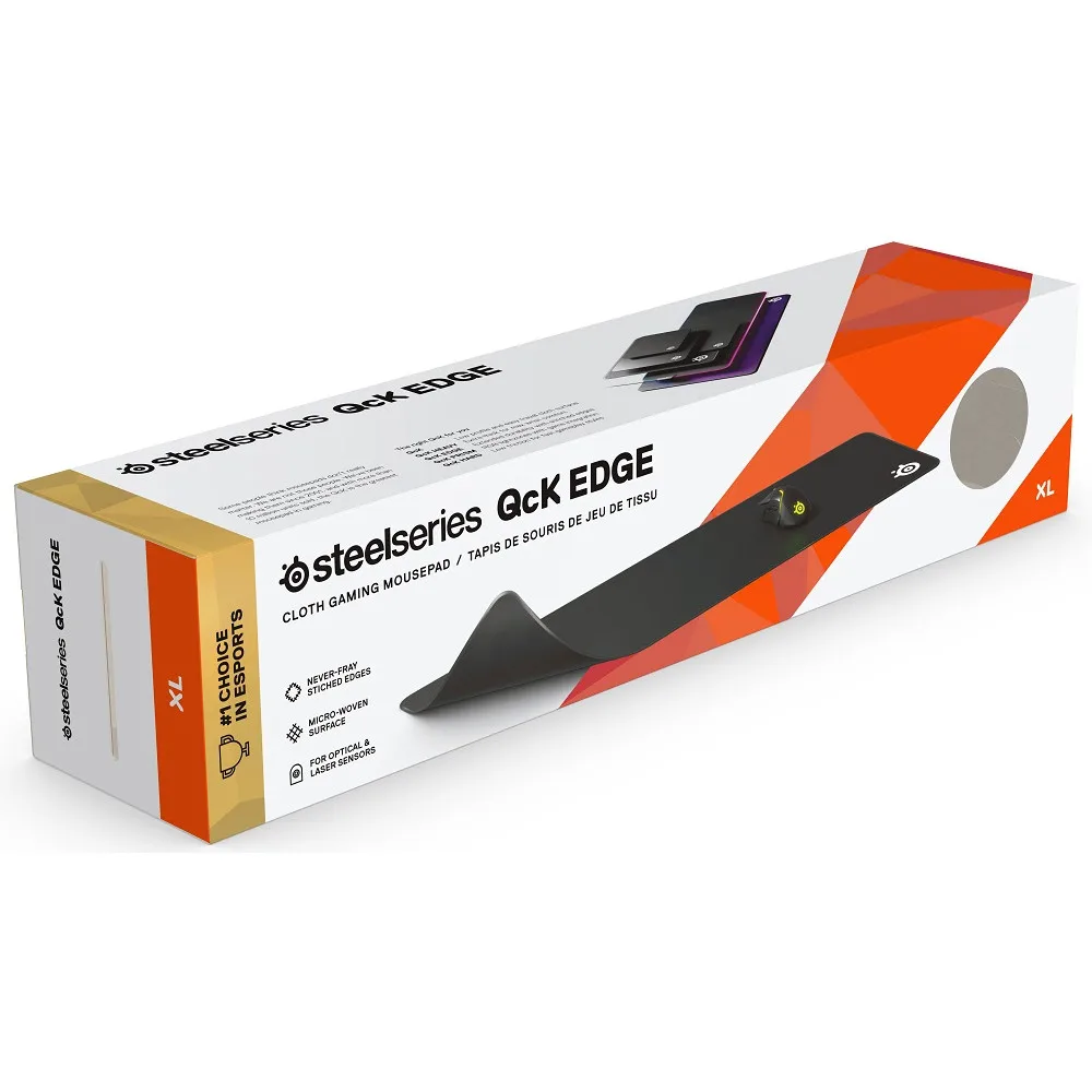 Игровой коврик для мыши SteelSeries QcK Edge XL (63824)|Коврики мышей| |