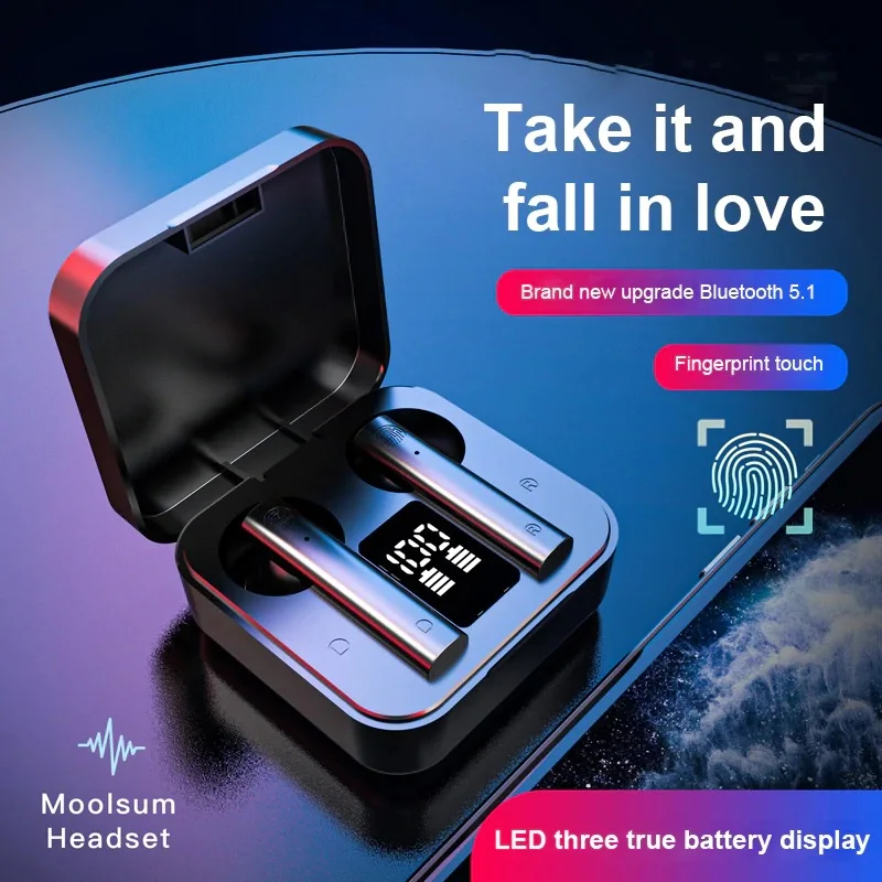 

TWS-наушники AIR 2S с поддержкой Bluetooth 5,1 и двойным микрофоном, 50 шт.