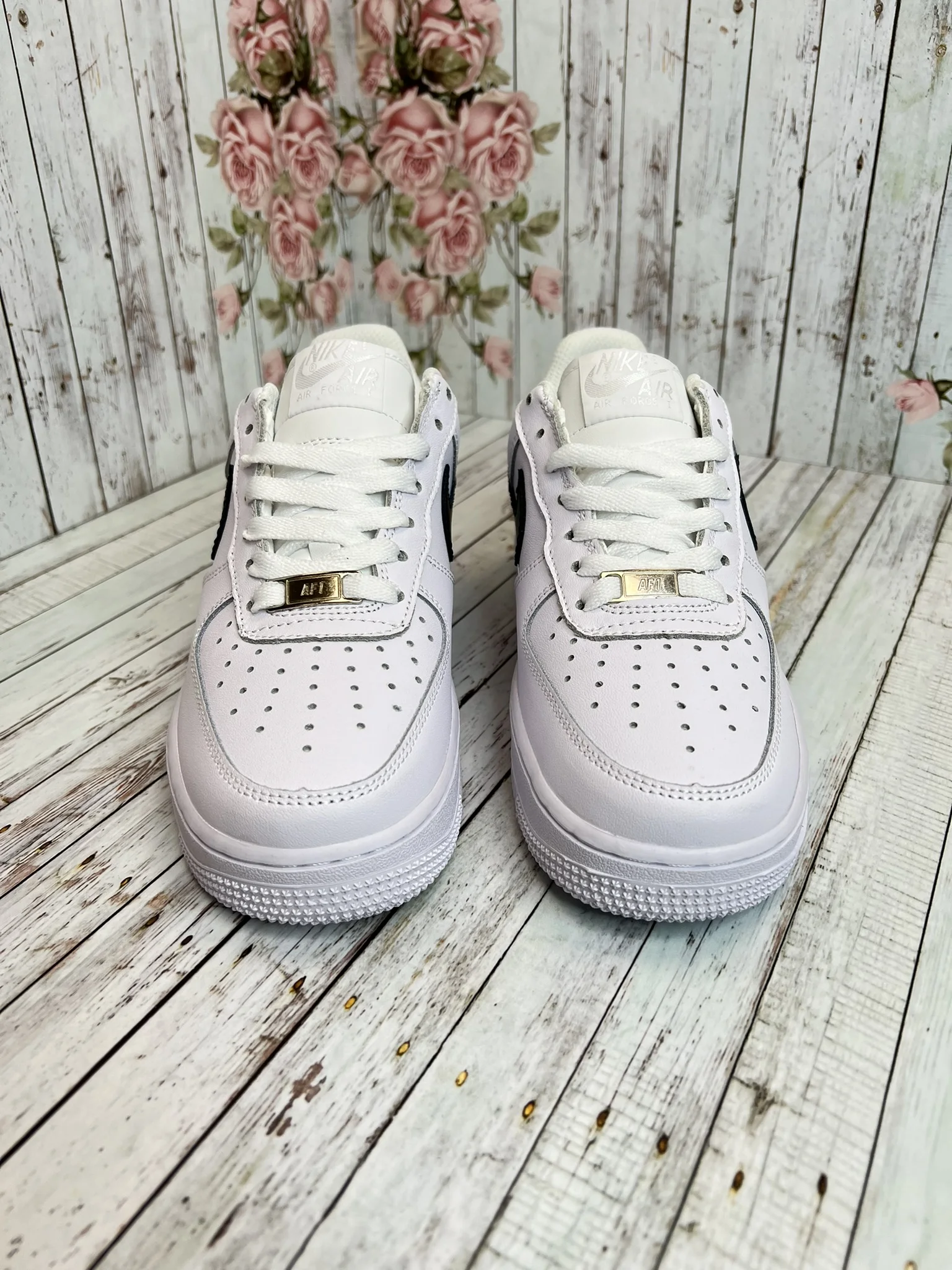Кроссовки Air Force 1 женские-мужские белые |