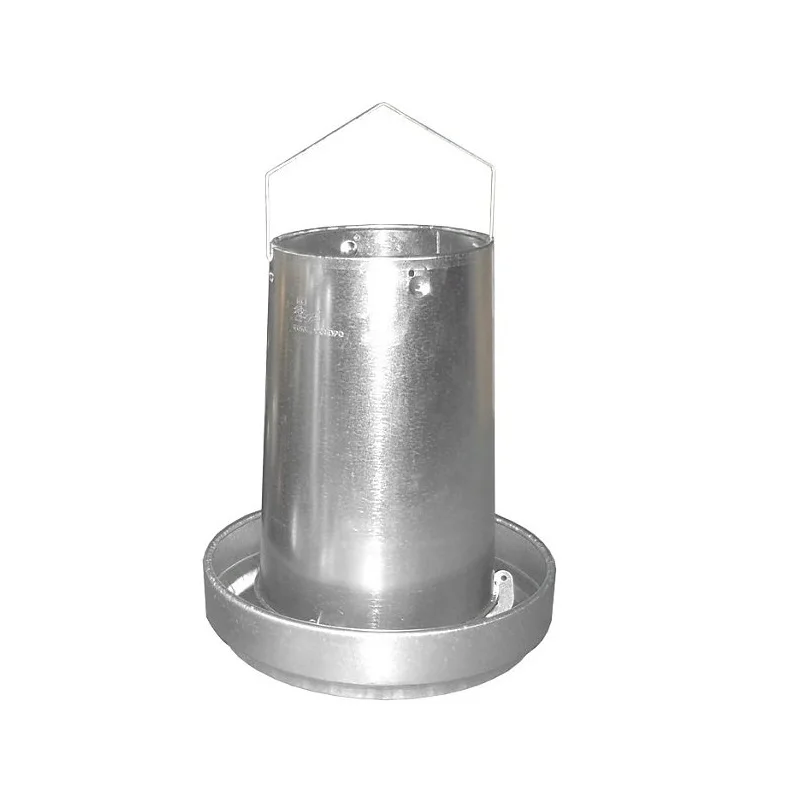 Корыто Хоппер оцинкованная пластина для птицы кур и птиц-20 кг | Дом сад