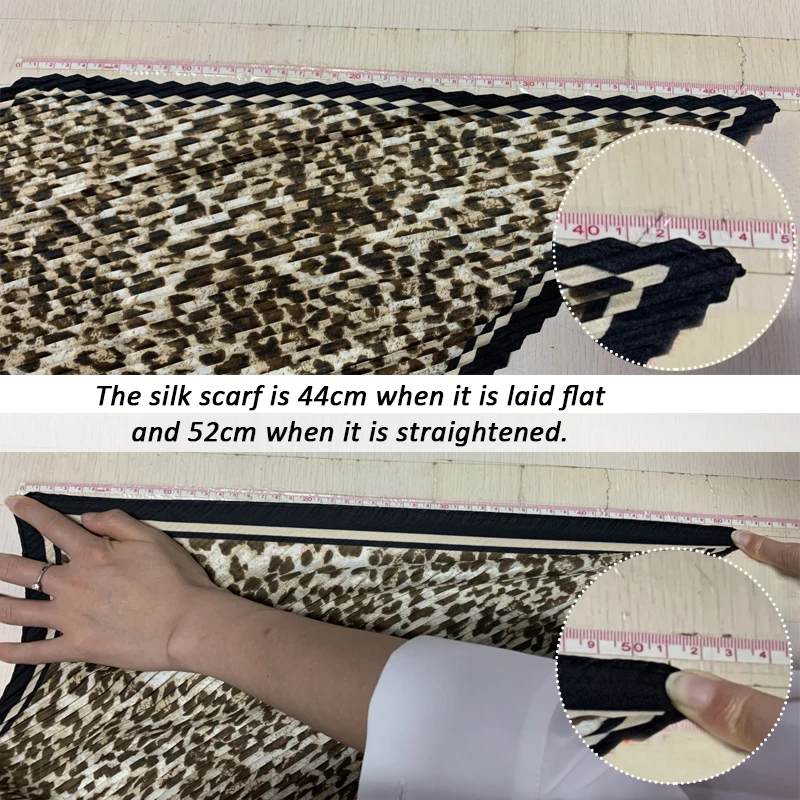 Шелковый шарф 50*50 см небольшой квадратный модный атласный шейный платок с
