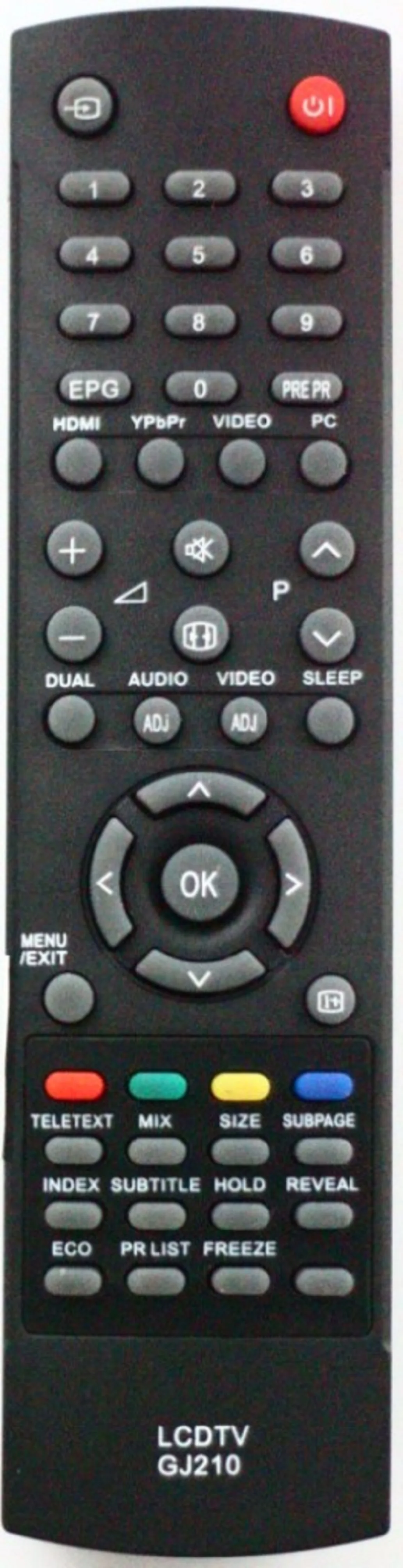 Пульт ДУ для Sharp GJ210 LCD TV / LC-19LE320RU LC-22LE320RU LC-26LE320RU LC-26S7RU LC-32LE320RU LC-32S7RU | Электроника