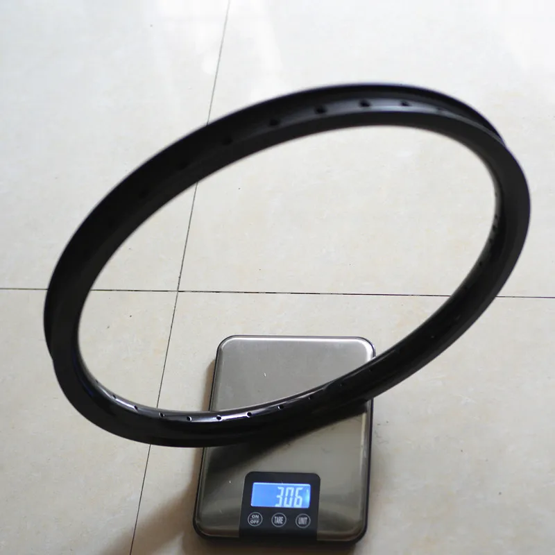 SMCSPEEDMINICYCLE 20 дюймов 406 BMX гоночный бескамерный карбоновый обод 25 мм Глубина