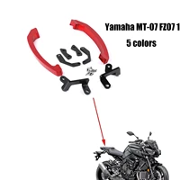 cnc aluminum motorcycle tail rear seat passenger pillion handle grab bars armrest for yamaha mt 07 fz07 2014 2015 2016 2017
