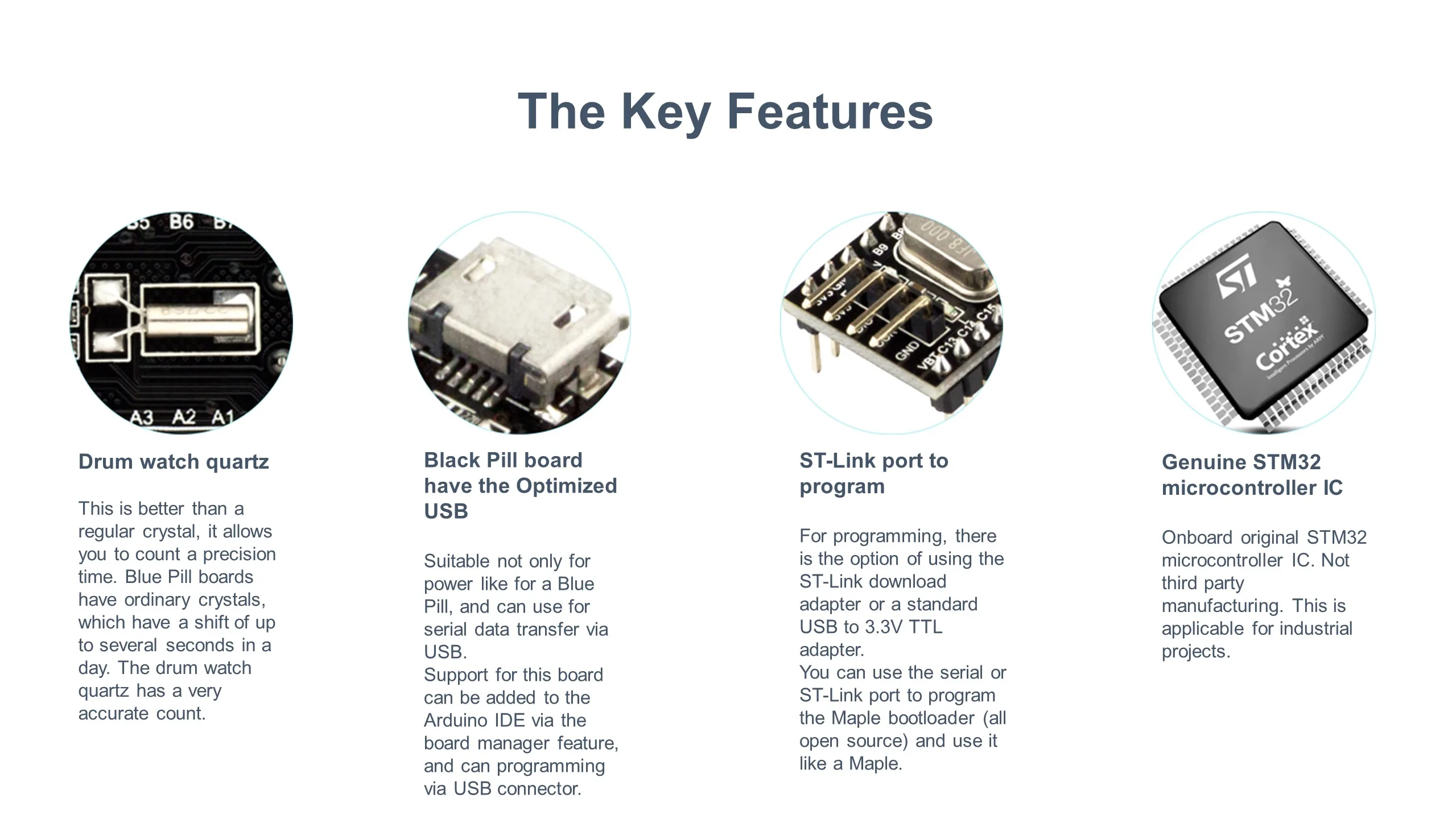STM32F103C8T6, STM32 загрузчик совместимый для Arduino IDE или STM прошивки, ARM Cortex-M3 Минимальная плата развития системы