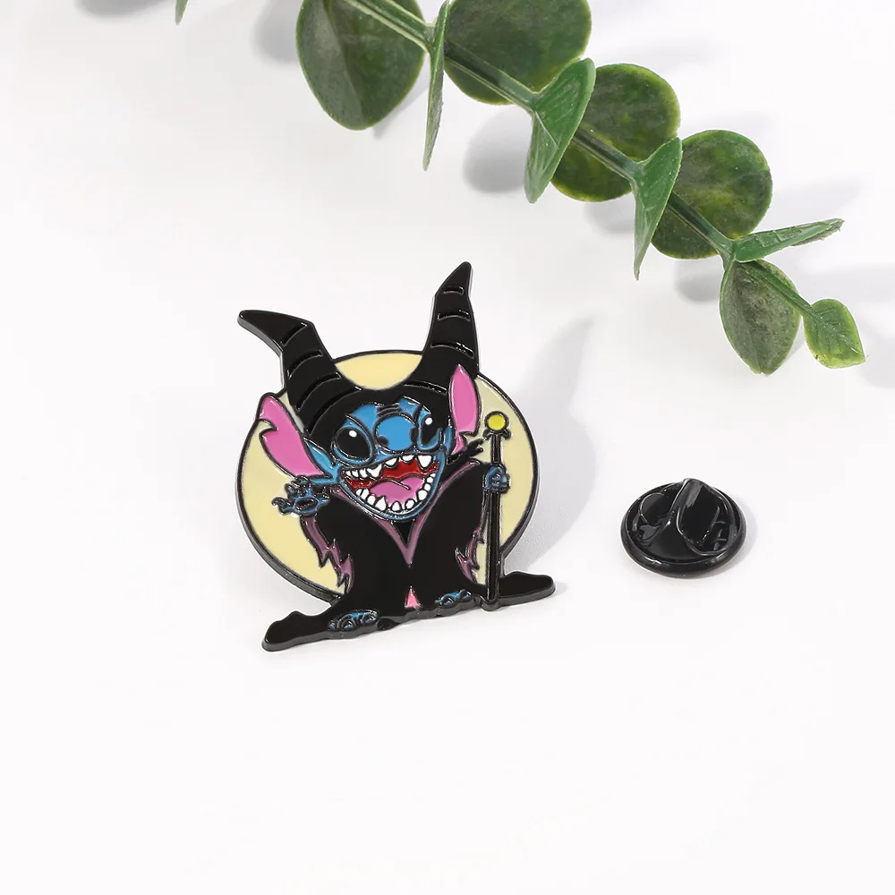 Булавки в стиле аниме Harong Stitch And Angel для имени человека милый значок милая