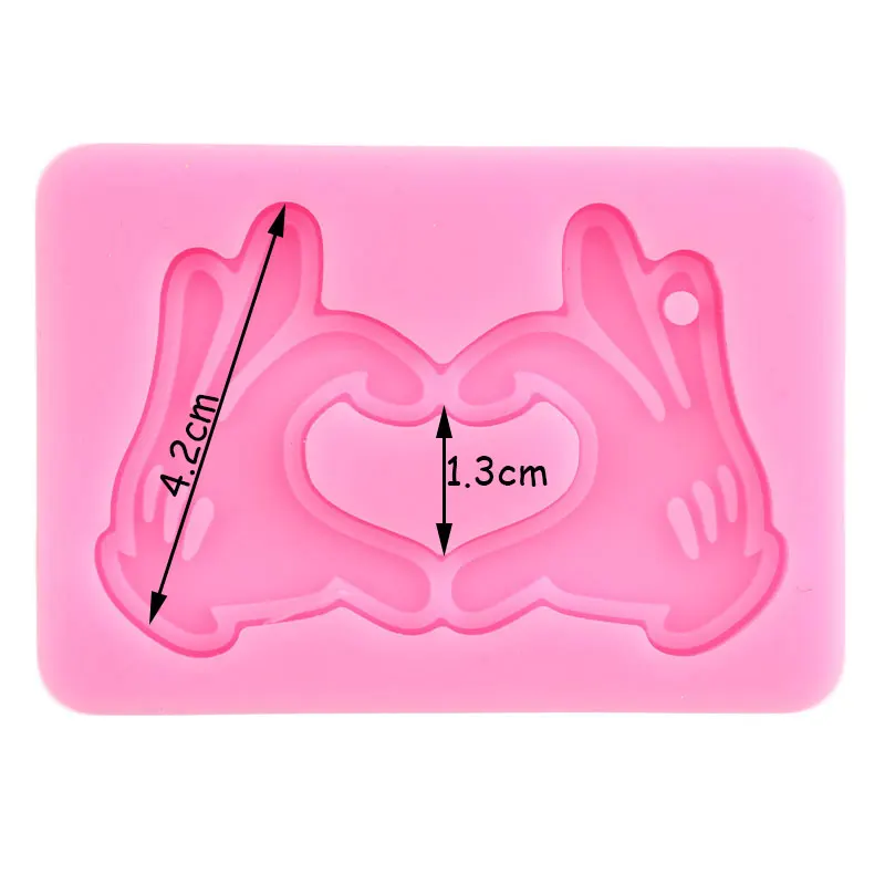 Силиконовые формы для молитвенных рук Finger Love ASL OK Фотополимерная форма кулака