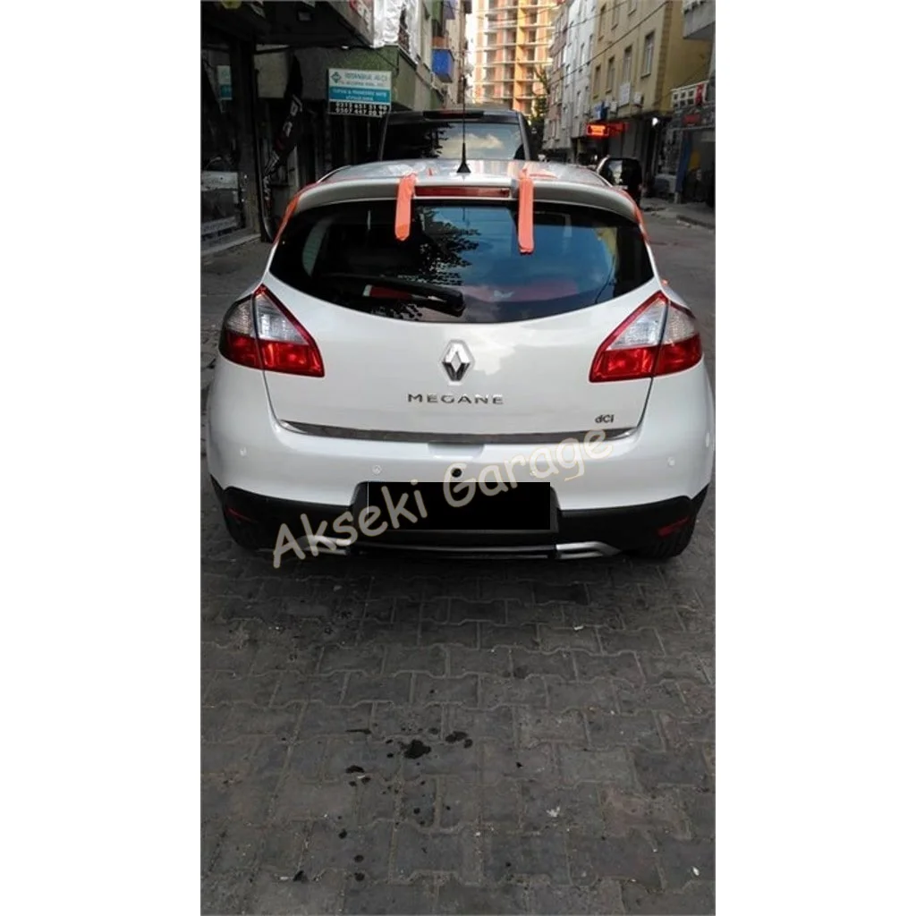 

Для Renault Megane 3 спойлер 2009-2013 автотюнинг автомобильный аксессуар диффузор крылья модифицированные запасные части удлинитель Универсальный