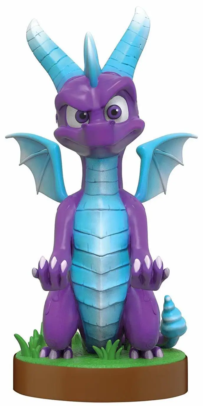 Фигурка подставка для геймпада/телефона Cable Guy: Ice Spyro (Спайро) 20 см | Игрушки и хобби