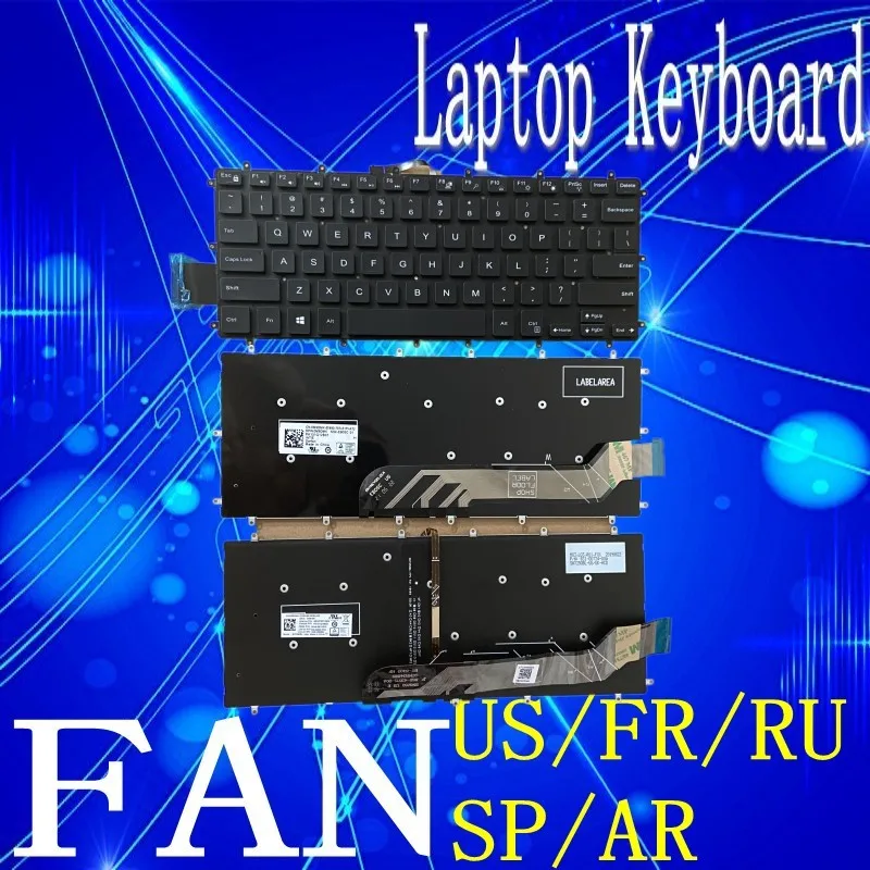 

for DELL Inspiron 7460 7466 7467 7472 7560 Latitude 2 EM 1 3379 3490 laptop keyboard notebook