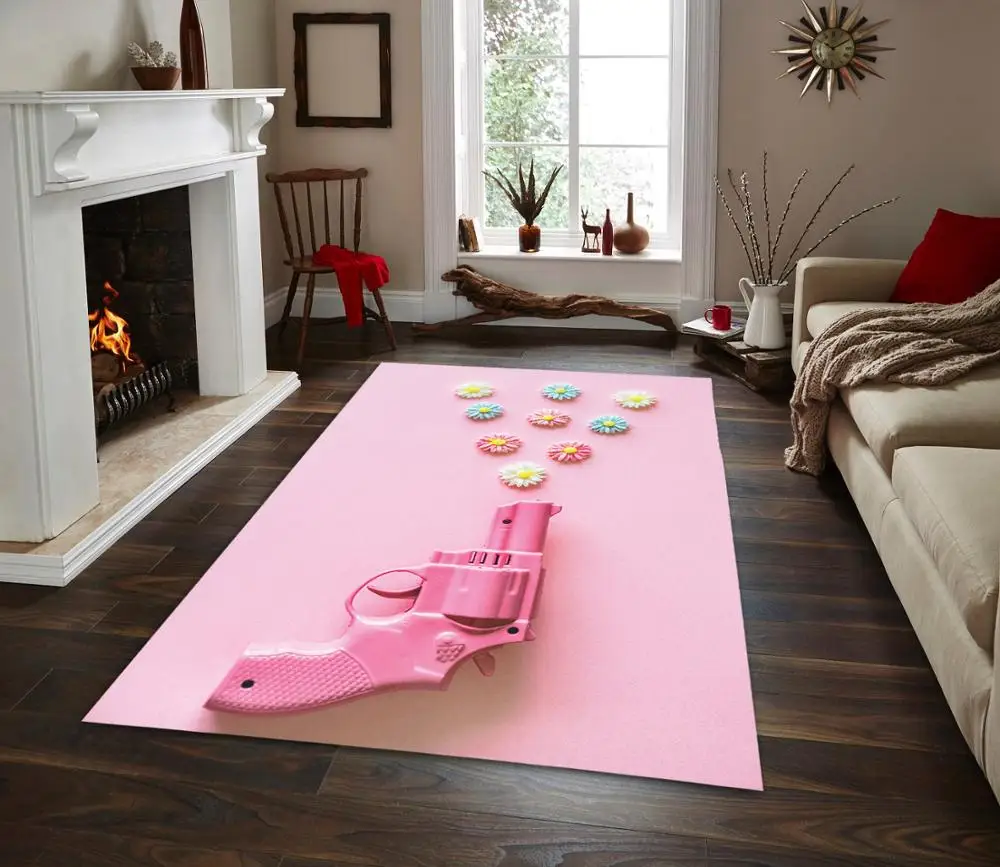 

Blue Elephant Slip Floor Carpet, Teen's Carpet