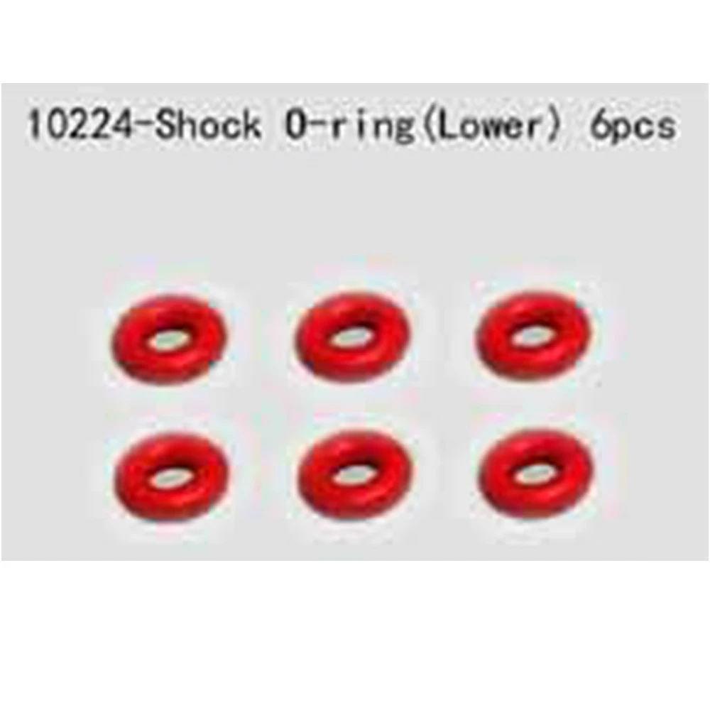 Уплотнительное кольцо (нижнее) 6 шт. для Vrx Racing 1/10 радиоуправляемых автомобилей RH1011 RH1013 RH818 RH817, подходит для Vrx 10224